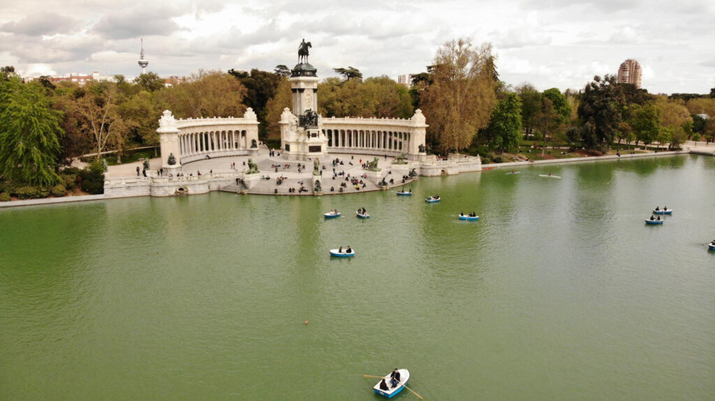 Barcas en el Retiro